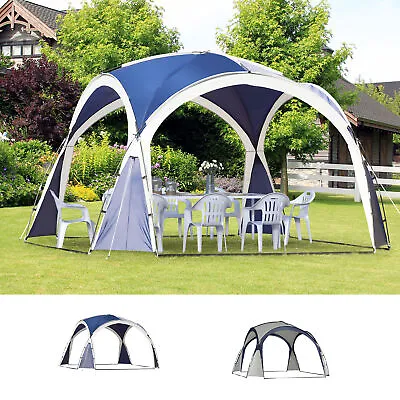 3.5 X 3.5M Outdoor Gazebo Event Dome Shelter Party Tent For Garden Camping • £66.99