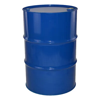 Oil Tank Barrel Tight Head Steel Drum Diesel Water Container Lacquered Interior • £99