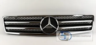 55tech R129 SL320 SL500 Grille Grille 90 02 Frame Black 1990 2002 Frame 2005 • $149.99