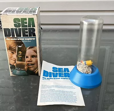 1973 Parker Brothers Toy SEA DIVER - With Original Box - Very Nice • $65