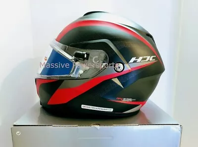 HJC C91 Taly Electric Modular SunScreen Snowmobile Helmet Red XX 2X 2XL XXL C-91 • $229.99