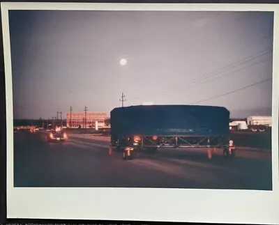 NASA IBM Rare Photo Of Departure Of The First Instrument Unit (IU) From MSFC • $400