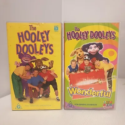 The Hooley Dooleys VHS Bundle 1997 ABC Children’s Video TV Series PAL Not DVD  • $35