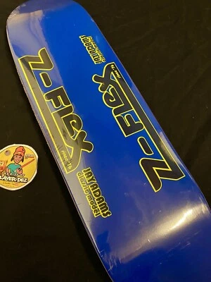 RARE Z-Flex Jay Adams Classic Blue Skateboard Deck New In Shrink • $303.59