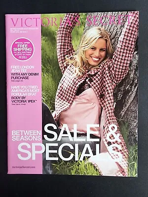 VICTORIA'S SECRET CATALOG - Between  Seasons... - 2005 - Karolina Kurkova Cover • $15