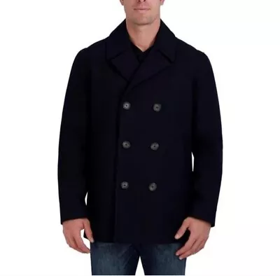 Vintage Fidelity By Gerald & Stewart Pea Coat Made In The U.S.A  Sz 48 MP72132 • $35