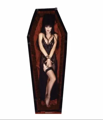 Elvira Coffin Life Size Cardboard Cutout • $114.99