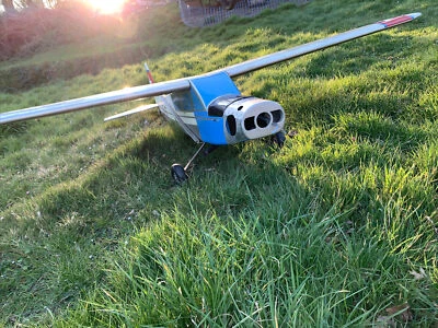 £120 • Buy 100” Span RC Aeroplane Aircraft Plane Nitro Glow RC Radio Remote Glider Tug 2.6m