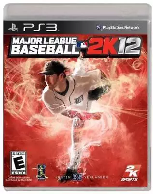 Major League Baseball 2K12 - Playstation 3 - Video Game - VERY GOOD • $4.96