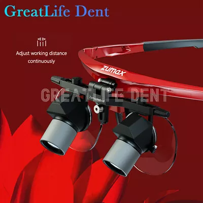 3X ZUMAX DFK Dentisit Surgical Headlight Magnifier Refractiv Binocular GreatLife • $1889.99