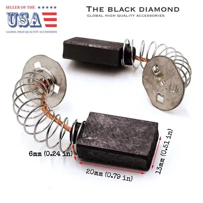 Replacement Motor Carbon Brushes(1 Pair) For DeWalt DW384 Type 2 • $32.02