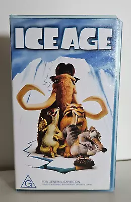 Ice Age VHS Movie 2002 Video With Roy Romano John Leguizamo Denis Leary • $17.95