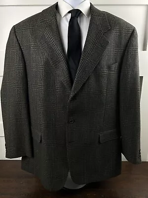 Moores Britanny Woolmark Tweed Mens 44R Gray Black New Wool Blazer Sports Jacket • $29.99