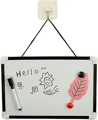 £3.95 • Buy Mini Small Magnetic Whiteboard Office Notice Memo White Board Wedding A4 Pen Inc
