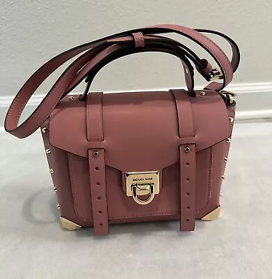 Michael Michael Kors Manhattan Satchel Bag Medium Rose • $140