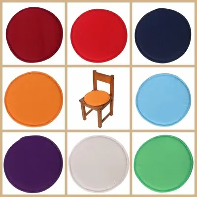 $6.61 • Buy Circular Round Chair Pad Solid Color Stool Cushion Soft Chair Cushion  Home