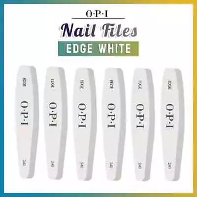 OPI Edge White 240 Cushioned Board File LOT 6PCS • $17.99