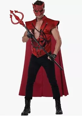 Devil - Hot As Hell - Red/Black - Costume - Men - 2 Sizes • $66.99