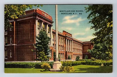 Montclair NJ-New Jersey Montclair High School Antique Vintage C1948 Postcard • $7.99