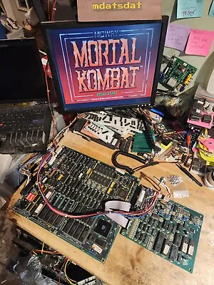 Mortal Kombat 1 Pcb Jamma Arcade Board Set 2.0 Rev Working!!! (y-unit) Midway • $349