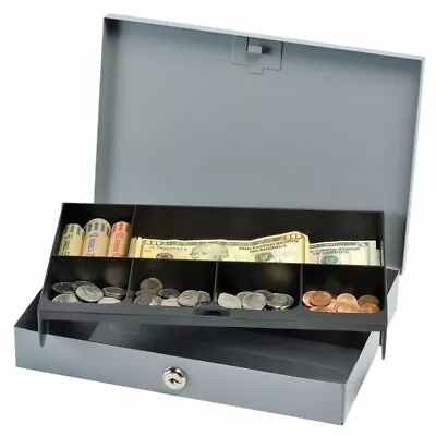 Cash Box Locking Money Tray • $16