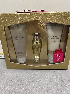 Victoria's Secret Dream Angels HEAVENLY 3 Pc Gift Set EDP Wash & Lotion NIB • $54.99