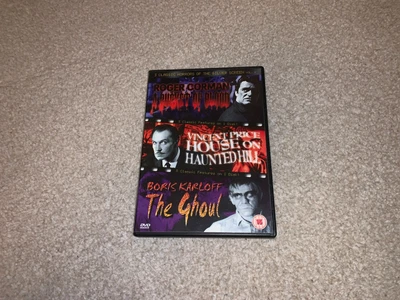 £1.75 • Buy A Bucket Of Blood / House On Haunted Hill / The Ghoul - R2 Dvd Classic Horrors