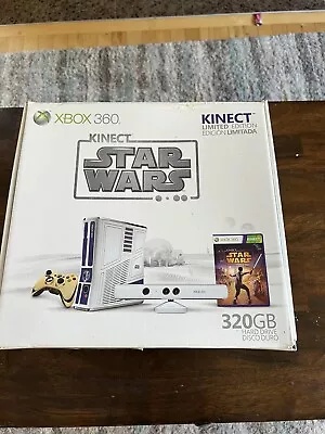 Microsoft Xbox 360 Star Wars Limited Edition Box  Console Controllers And Cables • $212.50