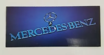 1975 Mercedes Benz Full Line USA Dealer Sales Foldout Brochure • $14.95