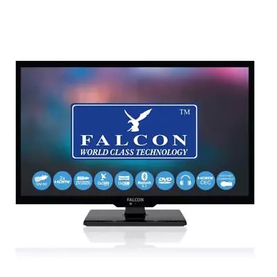 Falcon TV - 27' LED FHD  Widescreen DVB-T2 Campervan Caravan Camping FA527  • £399