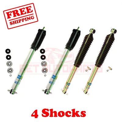 Kit 4 Bilstein 5100 5-6  Front Rear Lift Shocks For JEEP Cherokee XJ 4WD 84-`01 • $442.15