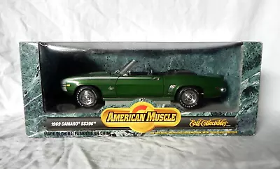 ERTL American Muscle 1969 CAMARO SS396 Die-Cast Convertible 1:18 Scale NEW • $31.99