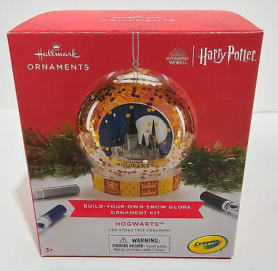 Hallmark Harry Potter Build Your Own Snow Globe Christmas Ornament Kit New 2023 • $9.98