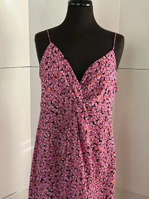 H&M Maxi Dress Womens Large Sleeveless Spaghetti Strap Sweetheart Neckline • $12.90