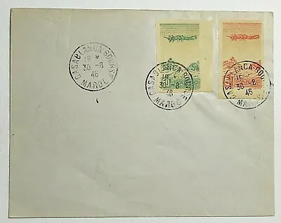 1946 Maroc (Morocco) Casablanca Bourse Airmail Cover Rare • $12.75