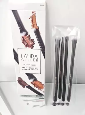 Laura Geller Eye Brush Set Shadow Skills 4 Piece Set BNIB • £16.95