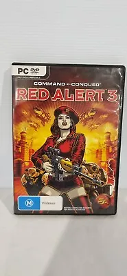Command & Conquer: Red Alert 3 - PC Game In Case W/ Manual Like New Sent Padded  • $9.74