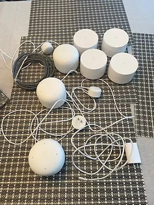Lot Of 3 Google Nest WiFi AC2200 Routers Wifi Points + 4 AC1304's • $195