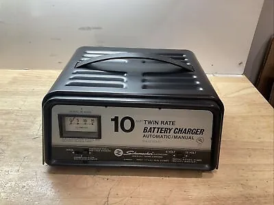 Schumacher SE-40MA Battery Charger 10 Amp Twin Rate Manual/Auto EXCELLENT! • $67