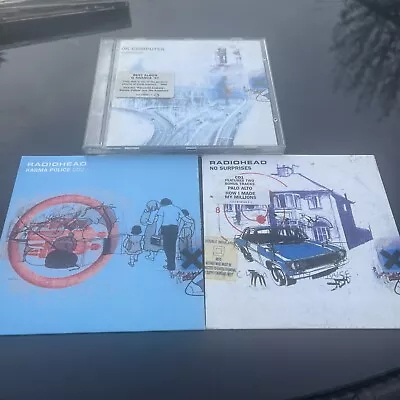 Radiohead - OK Computer  +  Karma Police & No Surprises Singles Bundle • £0.75