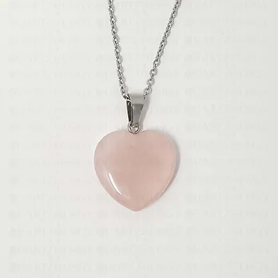 Love Heart Chakra Necklace Healing Quartz Reiki Crystal Point Cut Pendant Chain • £3.99