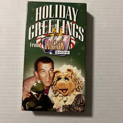 Holiday Greetings From The Ed Sullivan Show VHS! Bing Crosby Elvis Paul Anka • $7.86