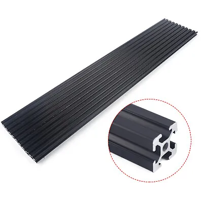 20*20*1000mm 2020 T-Slot Aluminum Extrusion For CNC 3D Printer Black 10 Packs US • $74