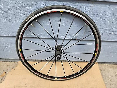 Mavic Ksyrium Elite 650c Rear Wheel Triathlon Road Bike 9 Speed Black • $149