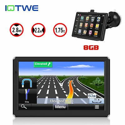 IOTWE 7  GPS SAT NAV Truck Car Navigation Navigator AU Lifetime Map Updates 8GB • $70.29