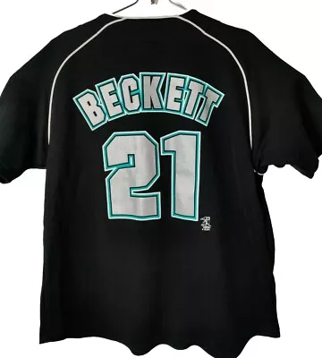 Dynasty Men XL Florida Marlins Major League Baseball Josh Beckett #21 Jersey • $69