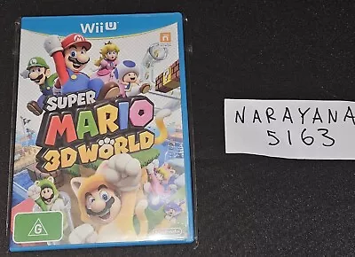 Super Mario 3D World - Nintendo Wii U Game PAL + Free Postage  • $11.50