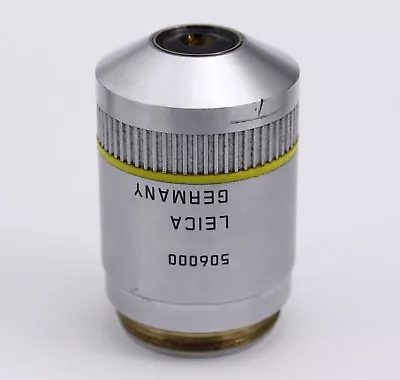 $249.99 • Buy Leica PL FLUOTAR 10X 0.30 ∞ 0.17 DIC A Infinity Microscope Objective 