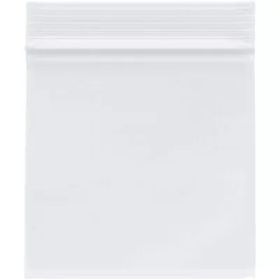 Plymor Heavy Duty Plastic Reclosable Zipper Bags 4 Mil 4  X 4  (Pack Of 100) • $4.95