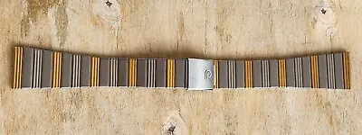 PIAGET 20mm Lugs NOS Stainless Steel Two Tone Bracelet -Full Size Never Worn • $185